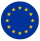EU round flag